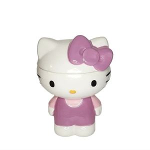 Hello Kitty Ceramic Cookie Jar White